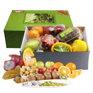 新鲜水果礼盒158型时令水果节日精品水果组合混合大礼包送礼团购